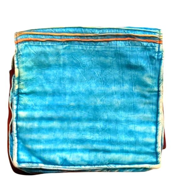 Laptop Messenger Bag Boho Cotton Distressed Retro Hippie - Picture 5 of 11